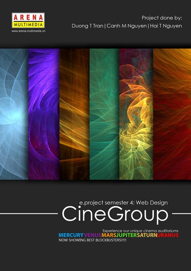 Cinegroup: web desin